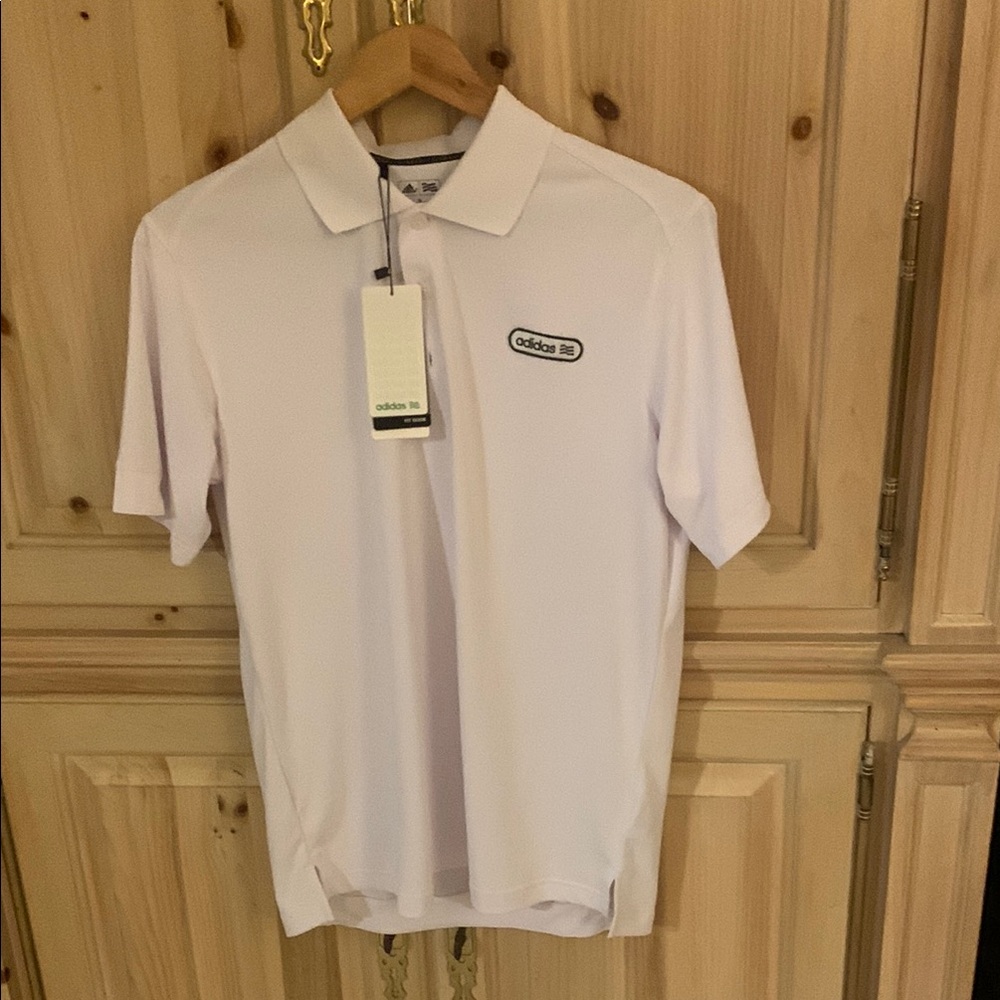 Adidas Men's White Polo Shirt
